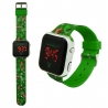 Minecraft Orologio Da Polso Bambini Giocattolo Digitale Led Originale Logo Watch