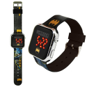 Batman Orologio Da Polso Bambini Giocattolo Digitale Led Originale Logo Watch