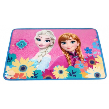 Frozen Anna Elsa Carpet Mat 45x75cm Memory, Bathroom, Rug, Bedroom