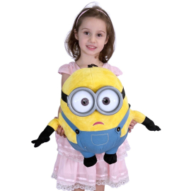 Minions Peluche 40cm Grande con Occhiali The Rise of Gru Originale