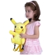 Pokemon PIKACHU Plush 36cm Kids Backpack Yellow Plush Backpack Nintendo