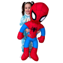 Spiderman 100cm Gigante Enorme Peluche Originale Marvel Con Suono