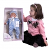 NINES D'ONIL Bambola Teo Neonato 45cm MARINA & PAU Profumata + Ciuccio Maschio