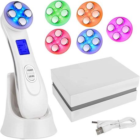 RF and EMS Ultrasound Device 5 in 1 Face and Body Skin Care