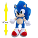Sonic Peluche 74 cm Gigante The Hedgehog Riccio Blu Originale Ragazzi Bambini 0+
