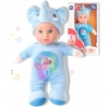 Baby Sunki Doll 30cm Blue Elephant Lullaby Sounds in Box Children +0