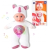 Baby Sunki Bambola 30cm Unicorno Bianco Ninnananna Suoni in Scatola Bambini +0