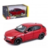 Alfa Romeo Stelvio Dark Red Metal Model Bburago Collection Scale 1:24