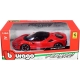 Alfa Romeo Giulietta Rosso Modellino Metallo Bburago Collezione Scala 1:24