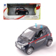 Smart Fortwo Carabinieri Modellino Metallo City Cruiser Collezione Scala 1:24
