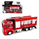 Camion Pompieri Autopompa Modellino in Metallo Metal World Scala 1:43