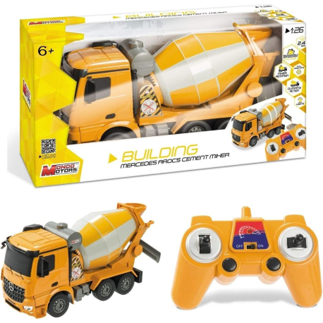 Mondo Motors Mercedes Camion Betoniera 1:20 RC Miscelatore Controller 2.4GHz