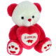 Bear 60cm Big Plush with Heart I Love You Valentine's Day White