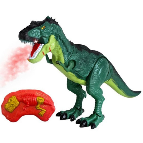 T-Rex Giant Dinosaur 48cm With Nest Lays Eggs Lights Sounds Movements Figurine