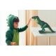 T-Rex Dinosauro Gigante 48cm Con Nido Depone Uova Luci Suoni Movimenti Figurina
