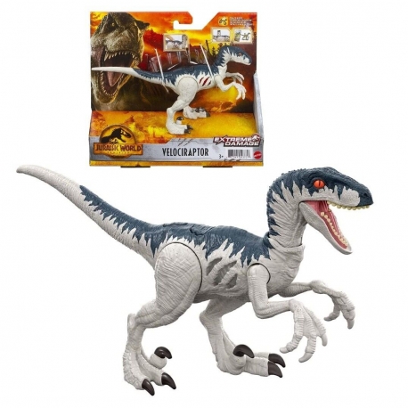 Quilmesaurus 18cm Jurassic World Dinosauro Figurina Extreme Damage Originale