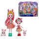 Enchantimals Bree and Bedelia Bunny 2x Twist and Tappy Rabbit Doll