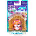 Flick Enchantimals Amici Cuccioli Figurina da Collezione e Gioco 4-5cm Modelli Assorti
