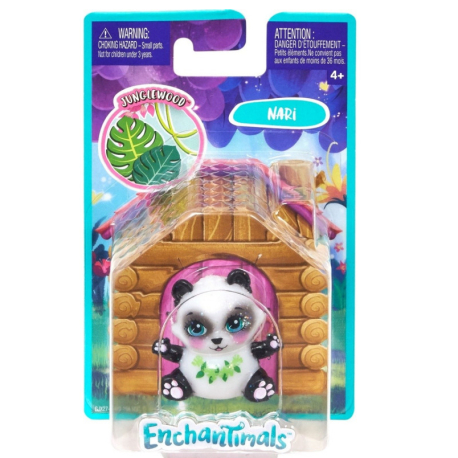 Snore Enchantimals Friends Puppies Collectible and Game Figurine 4-5cm Assorted Models