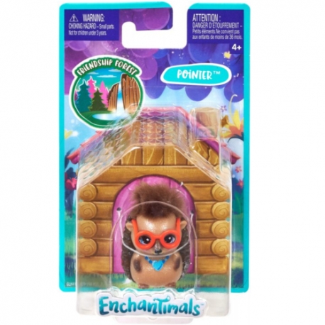 Twist Enchantimals Friends Puppies Collectible and Game Figurine 4-5cm Assorted Models