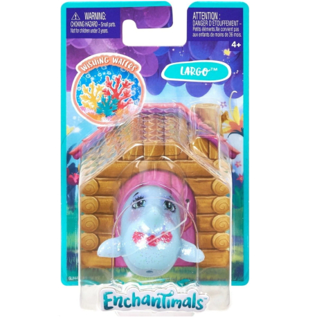 Yawn Enchantimals Amici Cuccioli Figurina da Collezione e Gioco 4-5cm Modelli Assorti