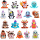 Largo Enchantimals Amici Cuccioli Figurina da Collezione e Gioco 4-5cm Modelli Assorti