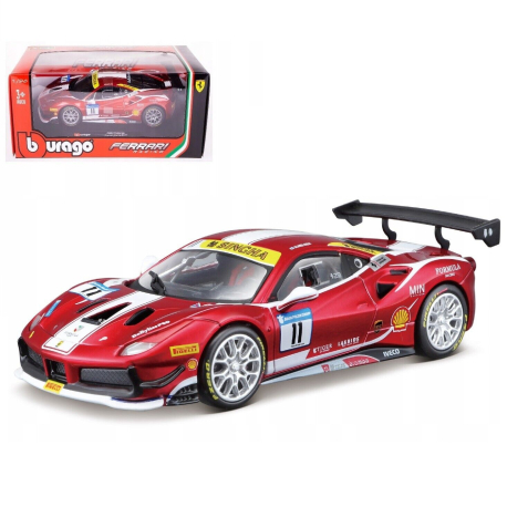 Ferrari F355 Challenge Racing 1:24 Scale Metal Model Bburago Collection