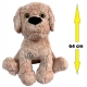 Dalmatian Dog Plush 64cm Sitting Large Soft Plush Size XXL Color White Black