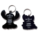 4 x Designer Lilo and Stitch Movie Keyrings Girls Womens Backpack Bag Clips