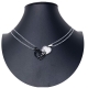 Cuore Melodia Oro Ciondolo Spezzato 2x Collana Acciaio Uomo Donna Amici A18
