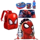 Spiderman Set Backpack 3D Sports School Kinder