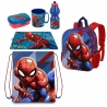 Spiderman Set Backpack 3D Sports School Kinder