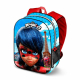 Miraculous Ladybug Zainetto 3D Scuola Asilo Sacca Borraccia Portamerenda Tazza