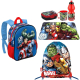 Avengers Marvel 3D Backpack Kindergarten School Snack Cup Bottle Bag