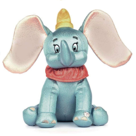 Dumbo Glitter Cromato Medio 30 cm Peluche Con Suono Disney 100 anni Elefante