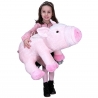 Maiale Baby Peluche 70cm Maialino Rosa Grande Soft Plush Size XXL