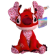 Leroy Glitter Cromato Medio 34cm Peluche Con Suono Disney 100 anni Lilo & Stitch
