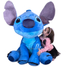 XXXL Stitch 120cm Peluche Gigante Con Suono Disney Lilo & Stitch Bambini