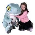 Velociraptor XXL Jurassic World Dominion Dinosaur 90cm Giant Plush