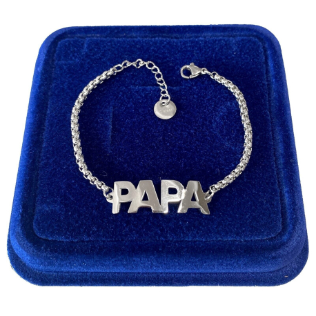 Braccialetto Bracciale Famiglia Sweet Home Mamma Papà Figlio Maschio Femmina Modello 15