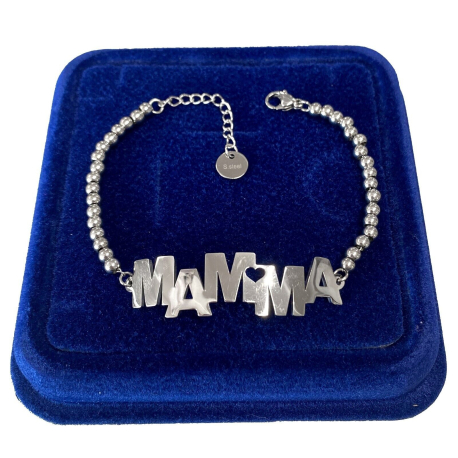 Bracelet Family Dad Pope's Day in Steel for Men