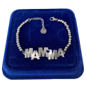 Bracelet Family Bracelet Mother's Day in Steel for Women