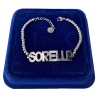 Bracelet Family Sisters Bracelet Perfect Gift in Steel for Women