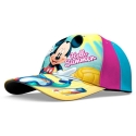 Disney Mickey Mouse Cappello con visiera Baseball Bambini da 3 - 8anni Blu Viola