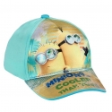 Minions Aqua Green Baseball Cap Kids Cotton Blend