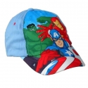 Avengers Cappello con visiera Azzurro Baseball Bambini taglia 52 Cotone
