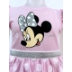 Disney Minnie Polka Dot Cotton Summer Dress Elegant Party Dress For Girls 4-9years