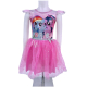 Mini Pony Abito Estivo Tulle Glitter Vestito Festa Elegante Bambina 4-9anni
