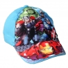 Avengers Cappello con visiera Blu Azzurro Baseball Bambini da 3 a 6 anni Cotone