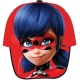 Miraculous Le storie di Ladybug Cappello con visiera Baseball Bambina 2-8anni